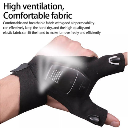 LED Flashlight Glove