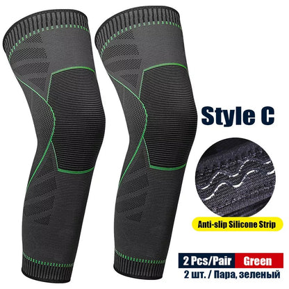 Long Compression Knee Sleeves